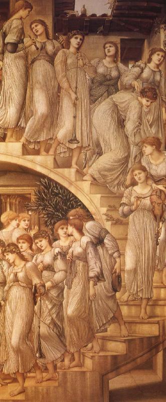 Sir Edward Coley Burne-Jones The Golden Stairs